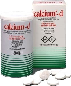 M&H Pharma Calcium-D (100 Tabletten)
