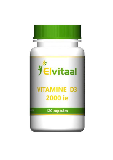 Elvitaal/elvitum Vitamine D3 2000IE/50mcg (120 Capsules)