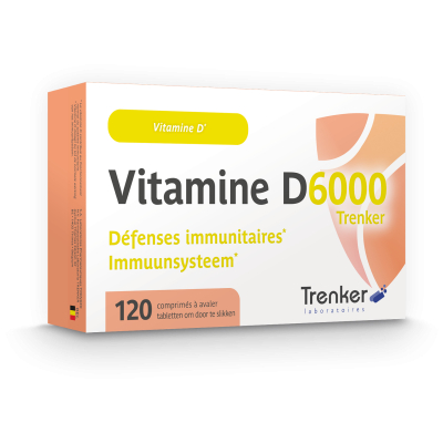 Vitamine D6000 Trenker | 120 tabletten