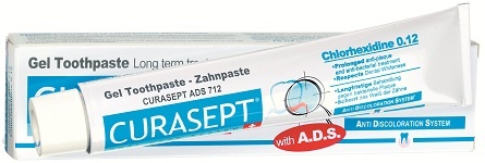Curasept ADS Gel-tandpasta - 0,12% chloorhexidine (75 Milliliter)