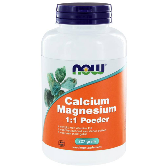 NOW Foods Calcium & Magnesium 1:1 Poeder