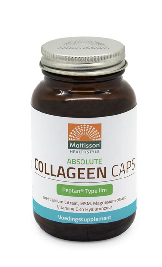 Mattisson Collageen peptan type IIm bio (60 Capsules)