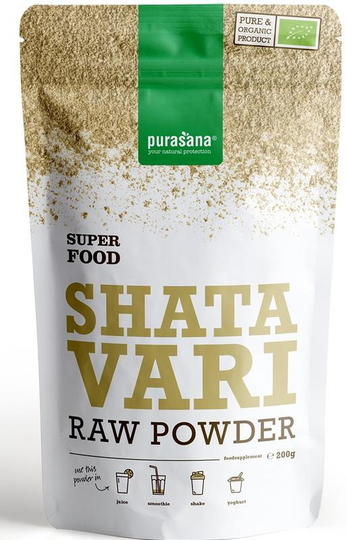 Purasana Shatavari poeder/poudre vegan bio (200 Gram)