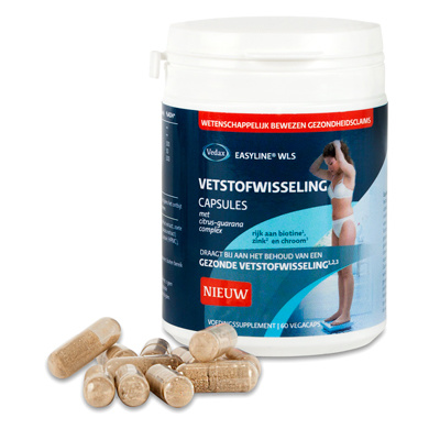 Easyline WLS Vetstofwisseling capsules (60 Vegetarische capsules)