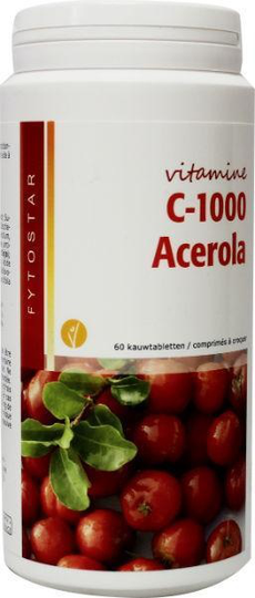 Fytostar Vitamine C 1000 acerola (60 Zuigtabletten)
