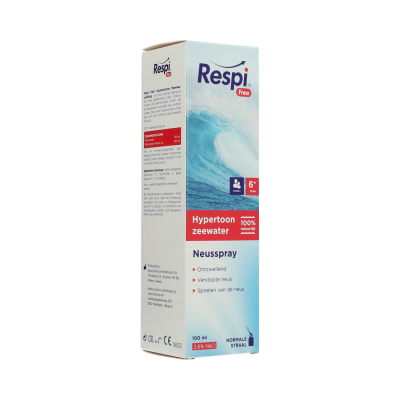 Respi Free Hypertoon Zeewater Neusspray Family | 100 ml