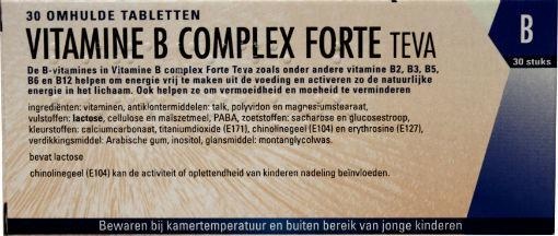 Teva Vitamine B complex forte (30 Tabletten)