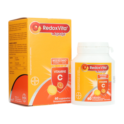 RedoxVita Vitamine C 500 mg | 60 zuigtabletten