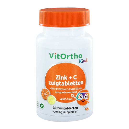 Zink + C kind zuigtabletten