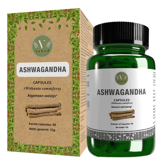 Vanan Ashwagandha capsules (60 Capsules)