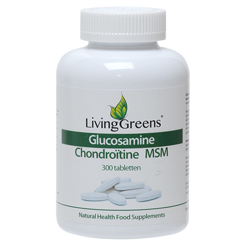 Livinggreens Glucosamine chondroitine MSM (300 Tabletten)