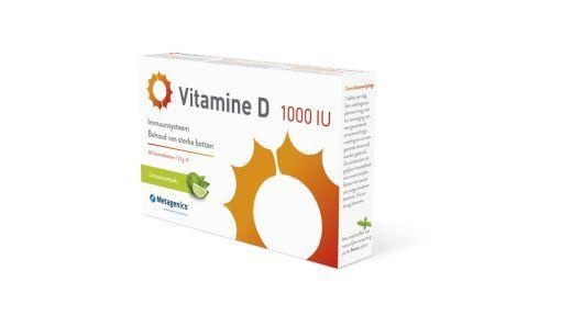 Metagenics Vitamine D 1000IU (84 Kauwtabletten)