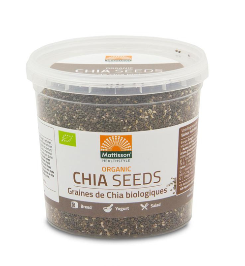 Mattisson Absolute chia zaad raw bio (250 Gram)