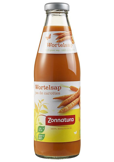 Zonnatura Wortelsap bio (750 Milliliter)
