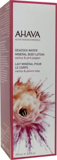 Ahava Mineral bodylotion cactus pink pepper (250 Milliliter)
