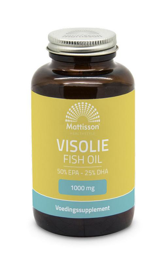 Mattisson Omega 3 visolie 50/25 1000mg (60 Capsules)