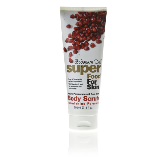 Bodycare Deli Lichaamscrub pomegranate & acai berry (250 Milliliter)