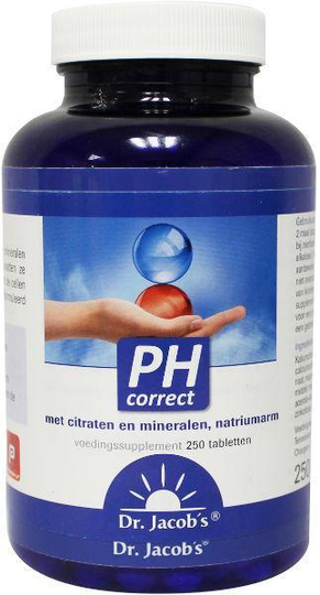 Dr. Jacob's PH Correct tabletten (250 Tabletten)