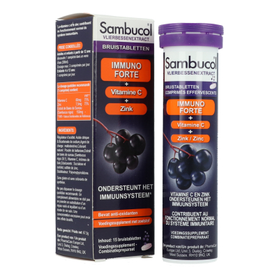 Sambucol Immuno Forte | 15 bruistabletten