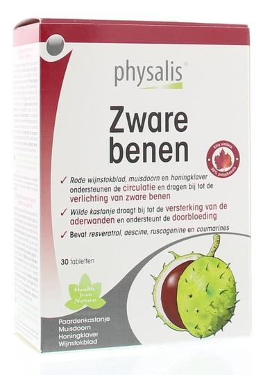 Physalis Zware benen (30 Tabletten)