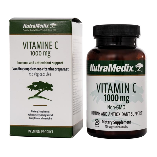 Nutramedix Vitamine C 1000 mg non-GMO (120 Capsules)
