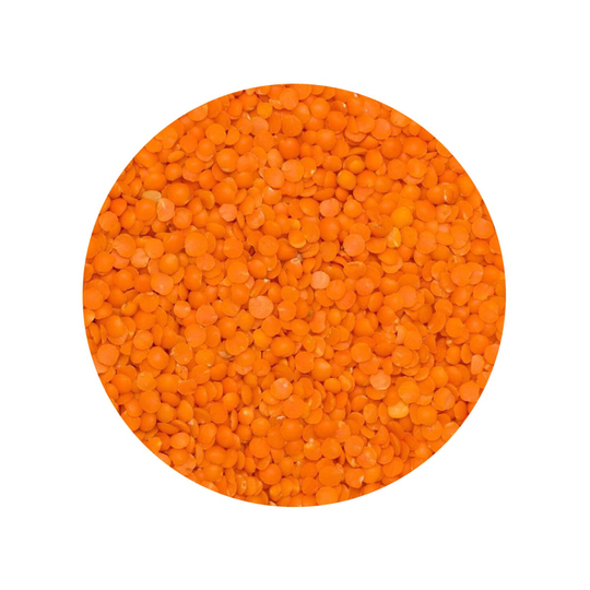 Linzen Rood Split Licht Geolied Biologisch 1 kg