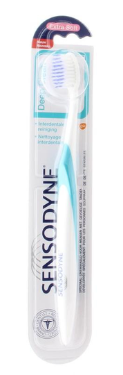 Sensodyne Tandenborstel deep clean (1 Stuks)