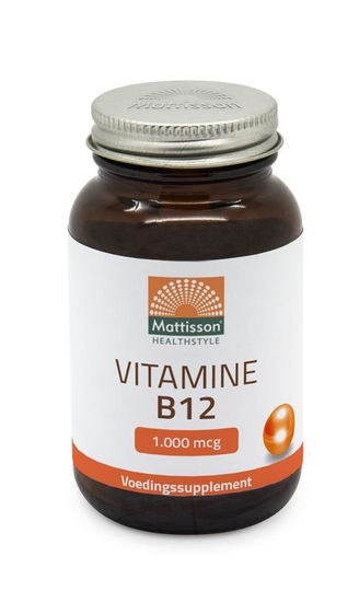 Mattisson Vitamine B12 1000mcg (60 Tabletten)