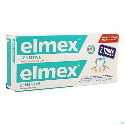Elmex Sensitive Tandpasta DUO | 2 x 75 ml PROMO