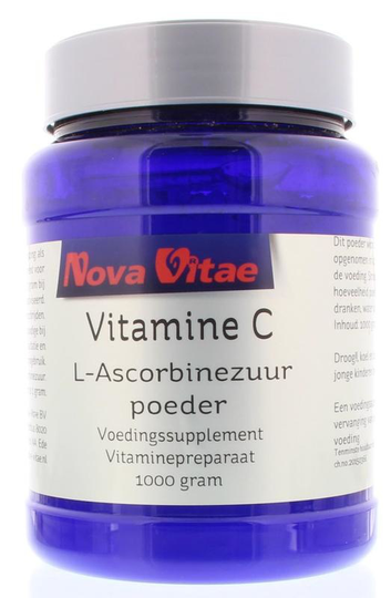 Nova Vitae Vitamine C ascorbinezuur poeder (1 Kilogram)