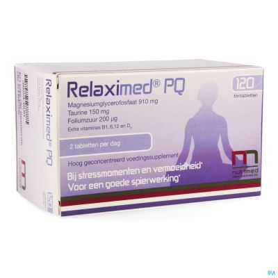 Relaximed PQ | 120 tabletten