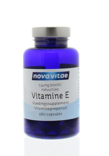 Nova Vitae Vitamine E 200IU (180 Capsules)