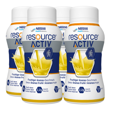 Nestlé Resource Activ Ananas | 4 x 200 ml