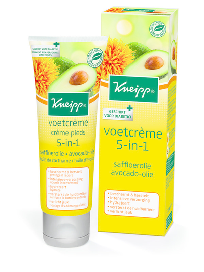 Kneipp Voetcreme 5-in-1 (75 Milliliter)