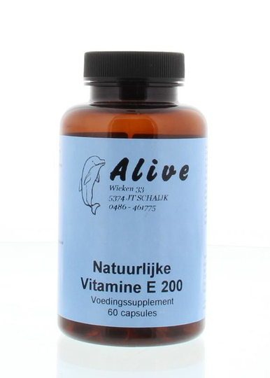 Alive Vitamine E 200 (60 Capsules)