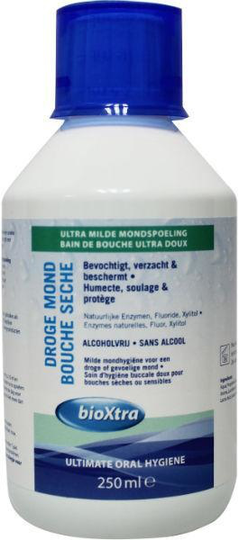Bioxtra Mondwater zonder alcohol voor droge mond (250 Milliliter)