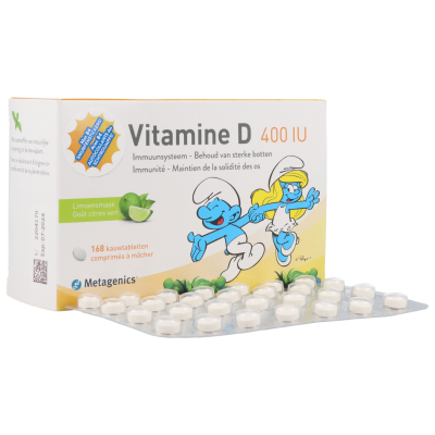 Vitamine D 400 IU | 168 kauwtabletten
