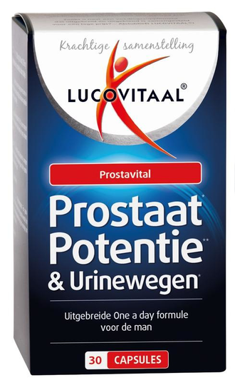 Lucovitaal Prostaat potentie en urinewegen (30 Capsules)