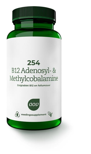 AOV 254 B12 Adenosyl & methylcobalamine (120 Zuigtabletten)