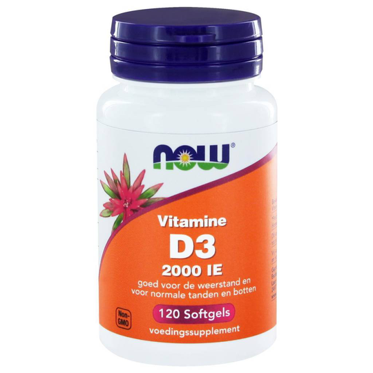 NOW Foods Vitamine D3 2000 IE