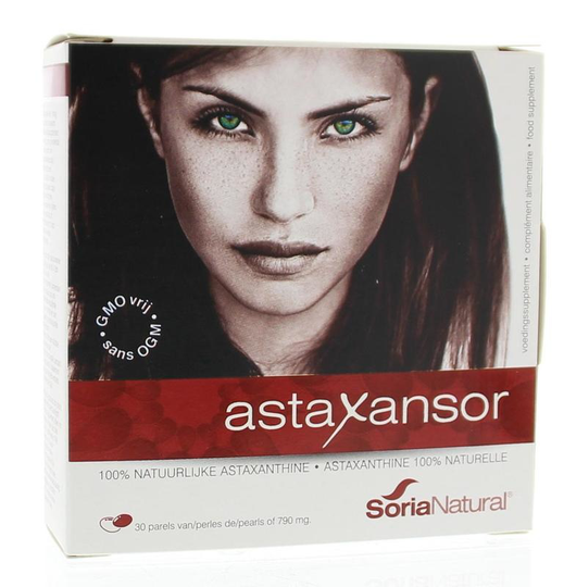 Soria Astaxansor parels (30 Stuks)