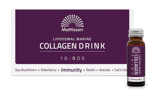 Mattisson Marine collageen drink immunity liposomal box (500 Milliliter)