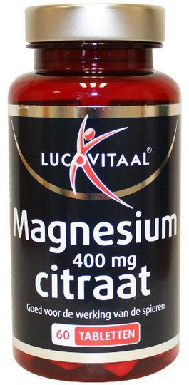 Lucovitaal Magnesium citraat 400mg (60 Tabletten)