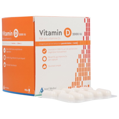 Vitamin D 2000 IU | 90 capsules