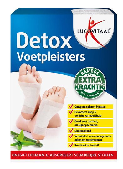 Lucovitaal Detox voetpleisters (10 Stuks)