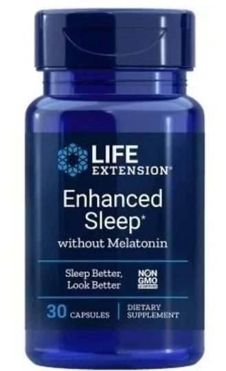 Enhanced Natural Sleep (30 Capsules) - Life Extension