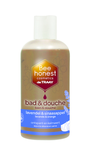 Traay Bee Honest Bad / douche lavendel / sinaasappel (250 Milliliter)