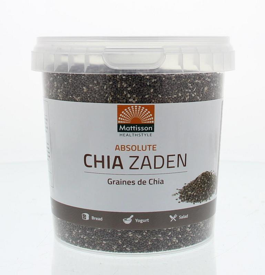 Mattisson Absolute chia zaad raw (500 Gram)