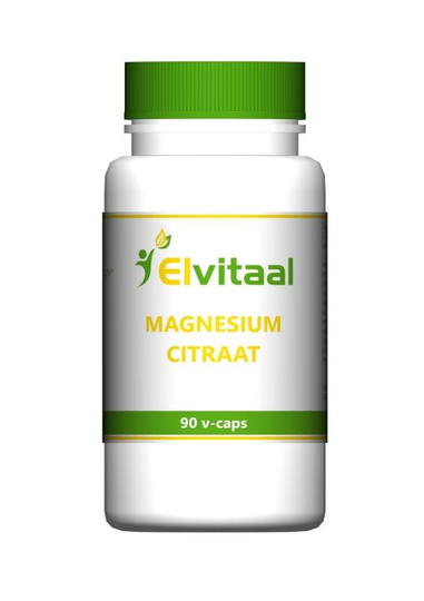 Elvitaal/elvitum Magnesium citraat (90 Vegetarische capsules)