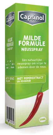 Capsinol Milde formule neusspray (20 Milliliter)